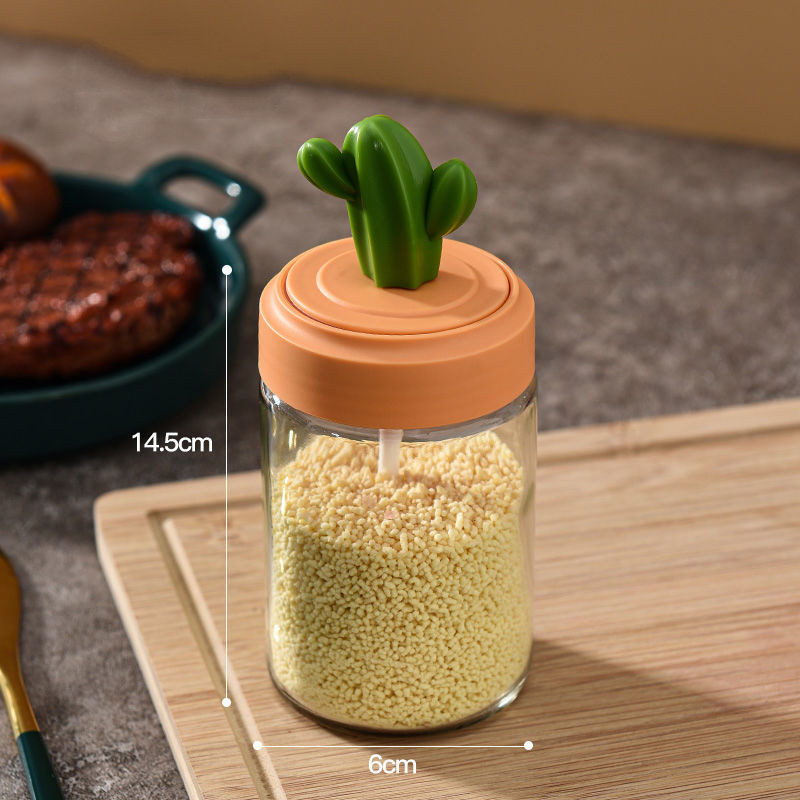 Title 3, Cactus Kitchen Seasoning Jar Salt Shaker