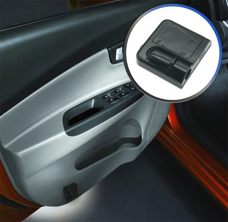 Wiring Car LED Welcome Door Projection Laser