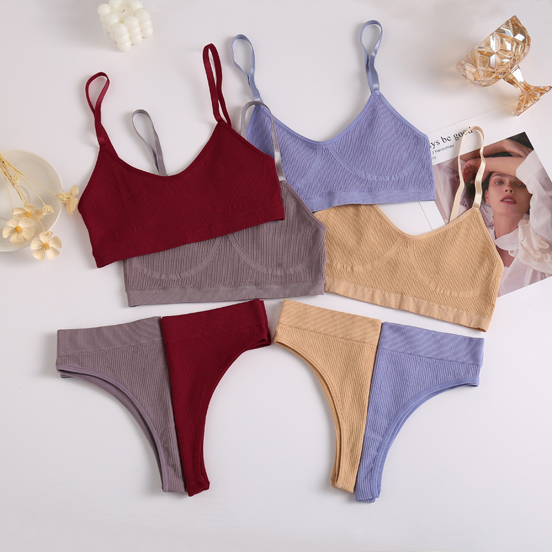 Seamless Underwear Set 217 Vest Plus 216 Panties - Image 4