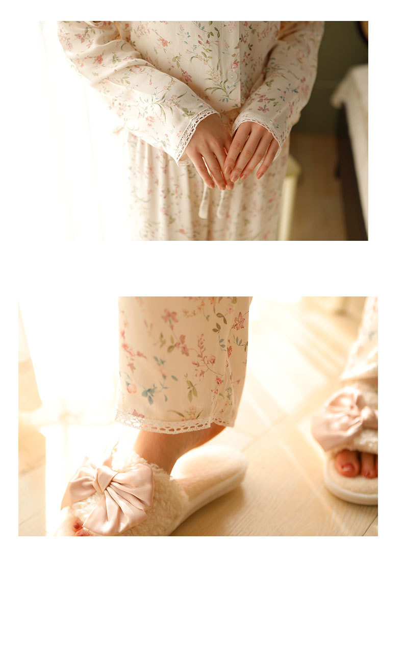 Title 3, Floral Print Homewear Women