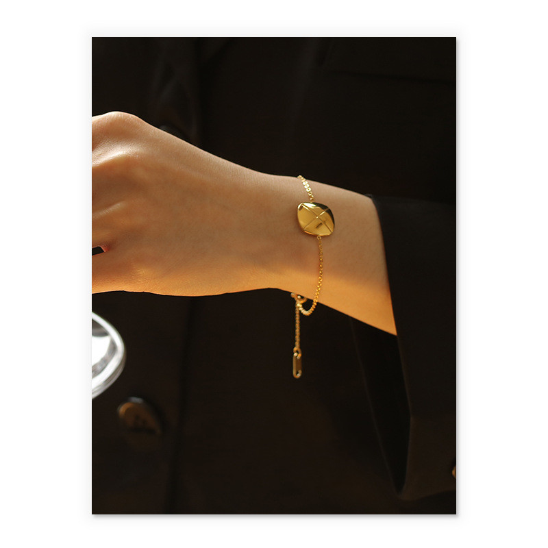 Little Fragrant Wind Lingge Minimalist Temperament Cold Wind Bracelet