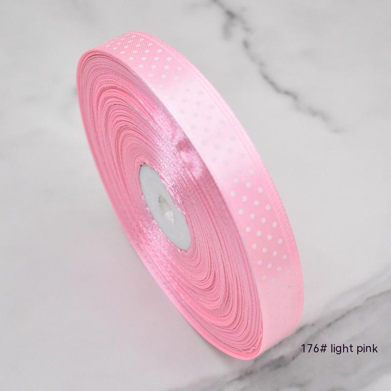 Handmade Bow Polka Dot Ribbon — foto 17