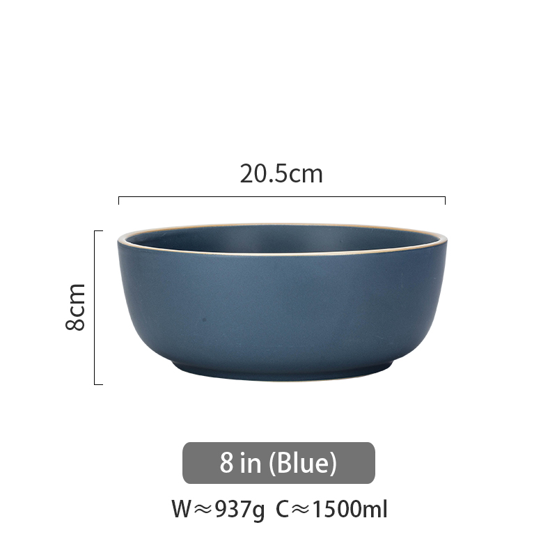 Title 9, Home Nordic Style Simple Fashion Ceramic Bowl