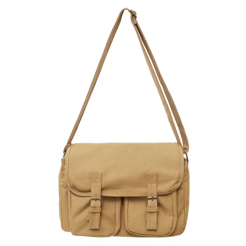 Title 5, Fashion Double-pocket Lock Satchel