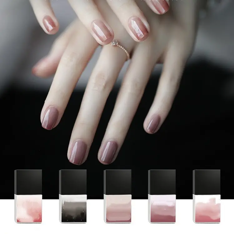 Temperature-changing Twilight Phototherapy Nail Polish Glue