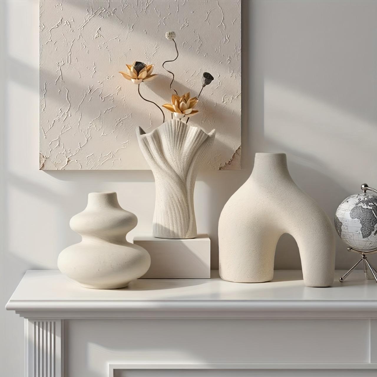 Bohemian Style Creative Simple Small Vase Set, Home Decor Indoor Desktop Ornament, Flower Arrangement Decoration Gift 7