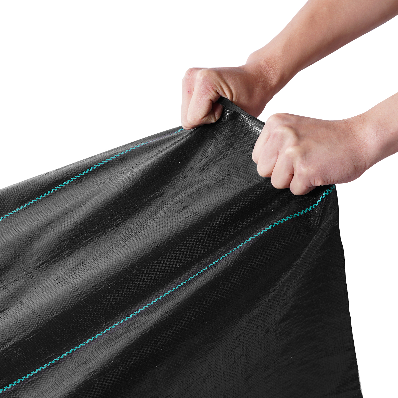 VEVOR Weed Barrier Landscape Fabric 6X300FT Heavy Duty Woven PP Weed Control Mat image 5