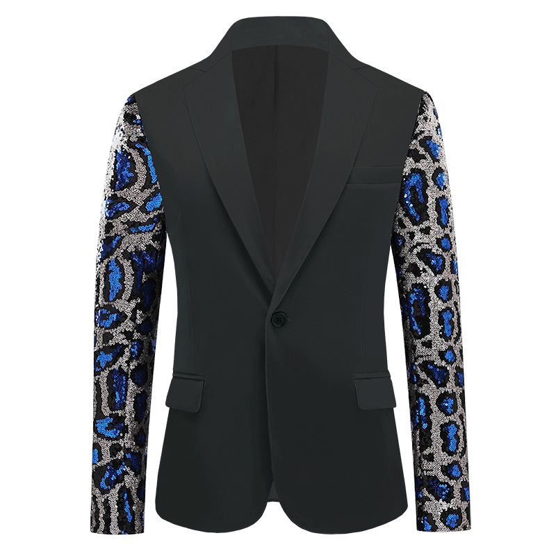 Fashion Men's Suit Jacket Performance Clothes Leopard - Shop at LoveMi