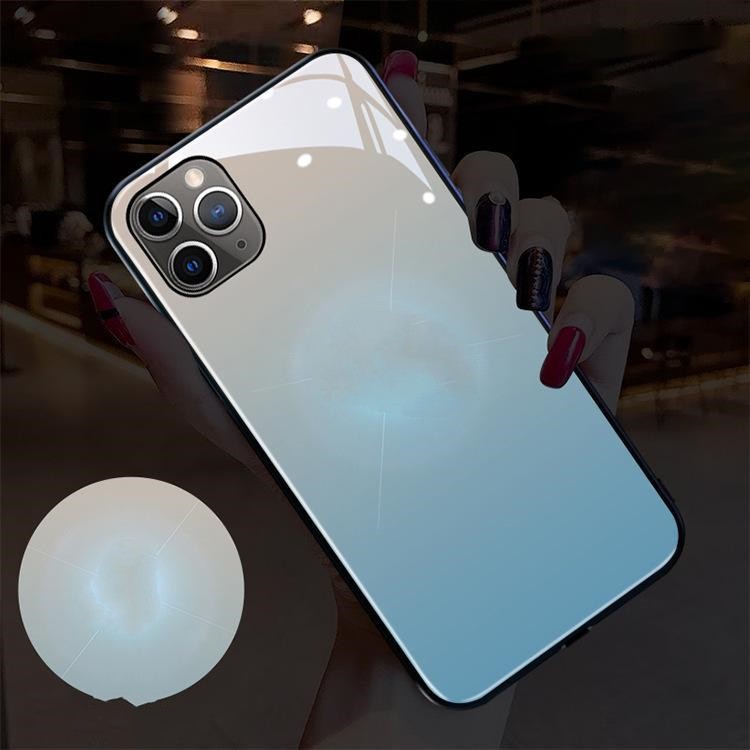 Simplicity And Creativity Luminous Glass Phone Case - Image 5