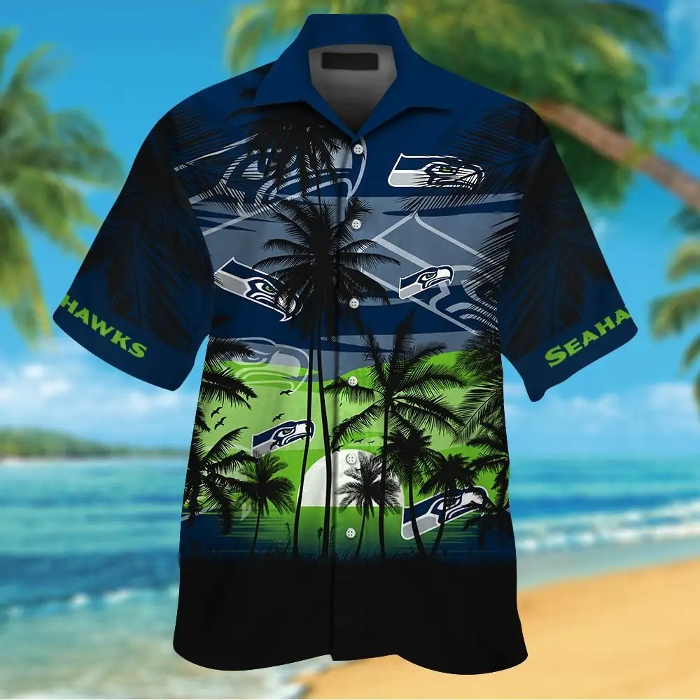 3D Digital Printing Personality Pattern Casual Summer Short Sleeve Shirt