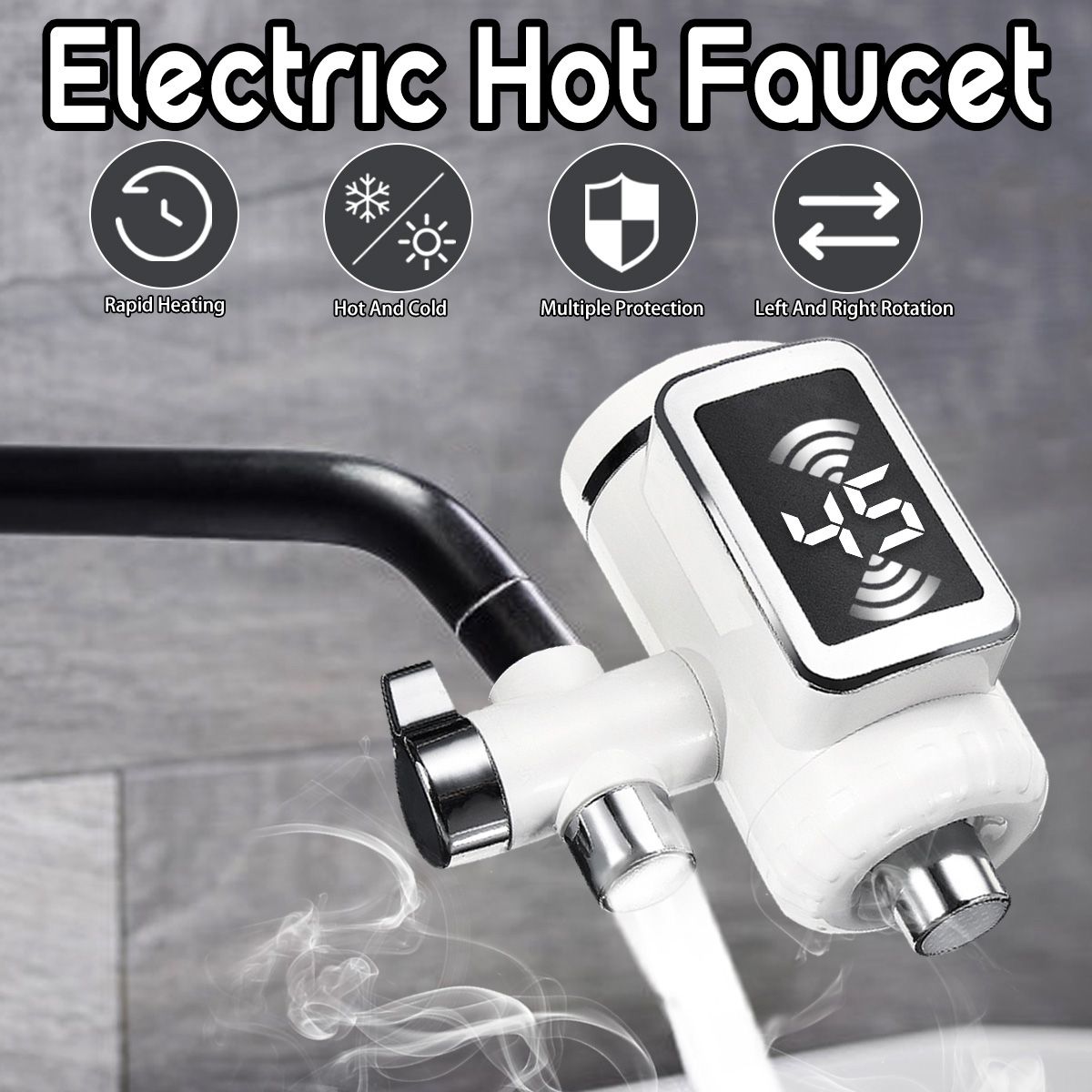 Title 5, Connecting Electric Faucet Without Installation