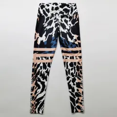 Sports Women Leopard Print Yoga Pants - 1489Leopard Print - View 1