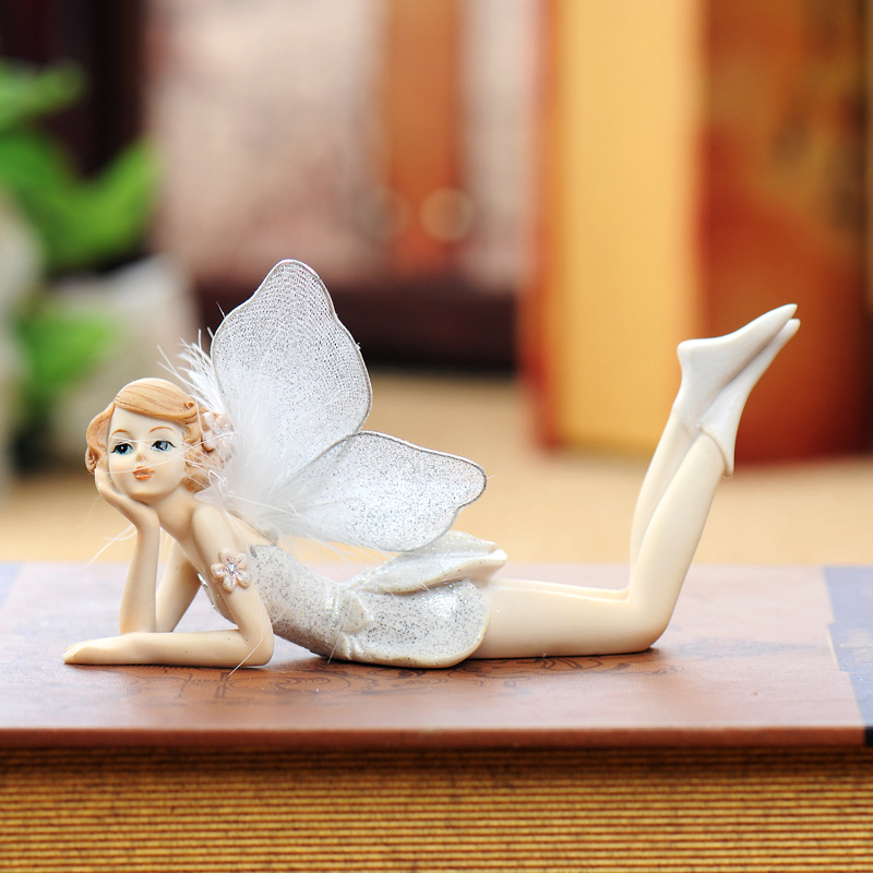 Ornament living room ornament resin decoration little angel