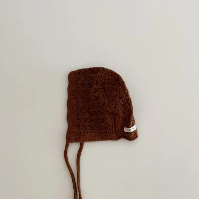 Restore Ancient Ways Handmade Knitted Wool Hat Coffee - Shop at LoveMi