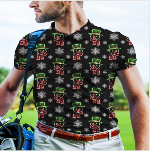  Summer New Polo Shirt 3D Printed Casual Short-sleeved Men's Clothing