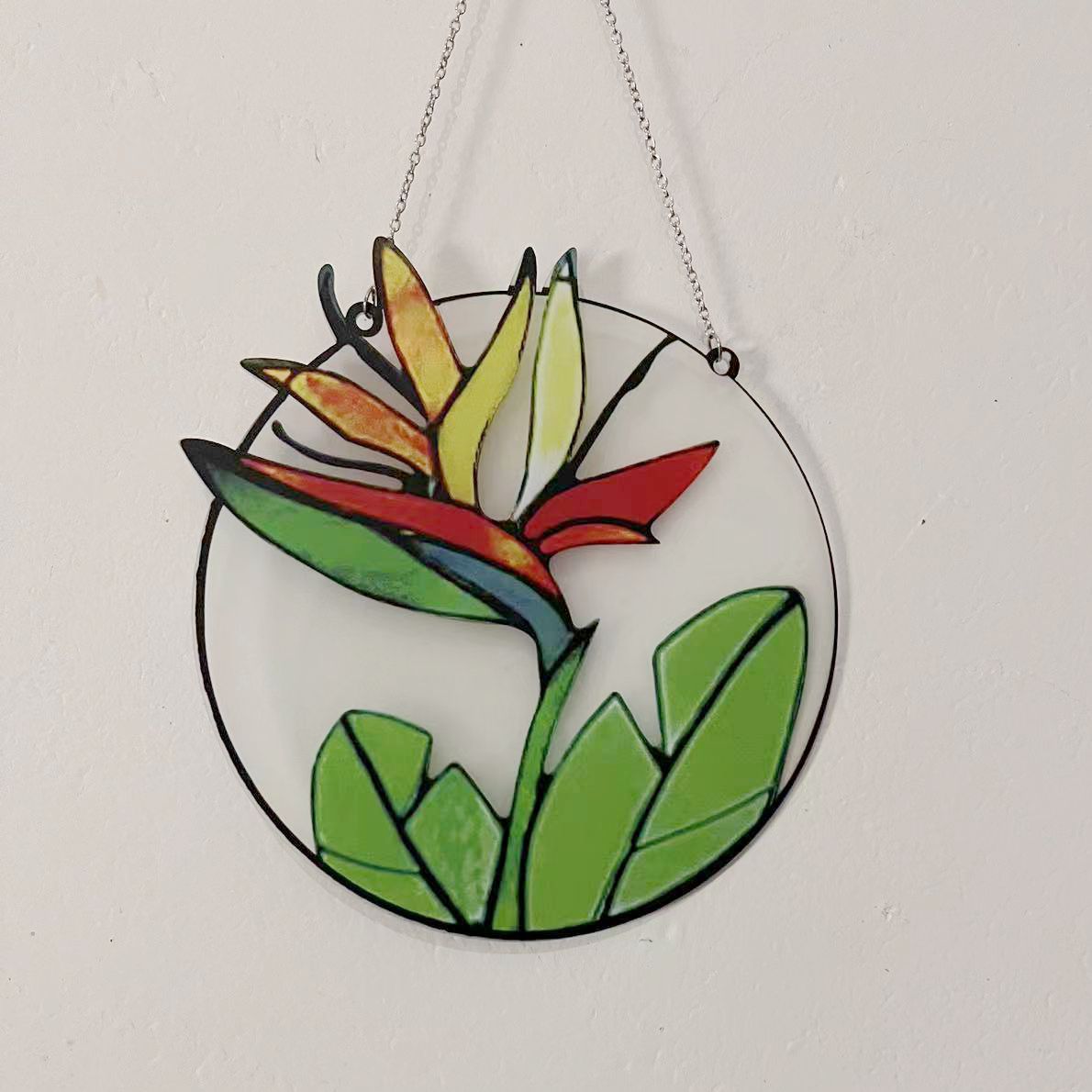 Title 2, Acrylic Window Glass Decoration Pendant