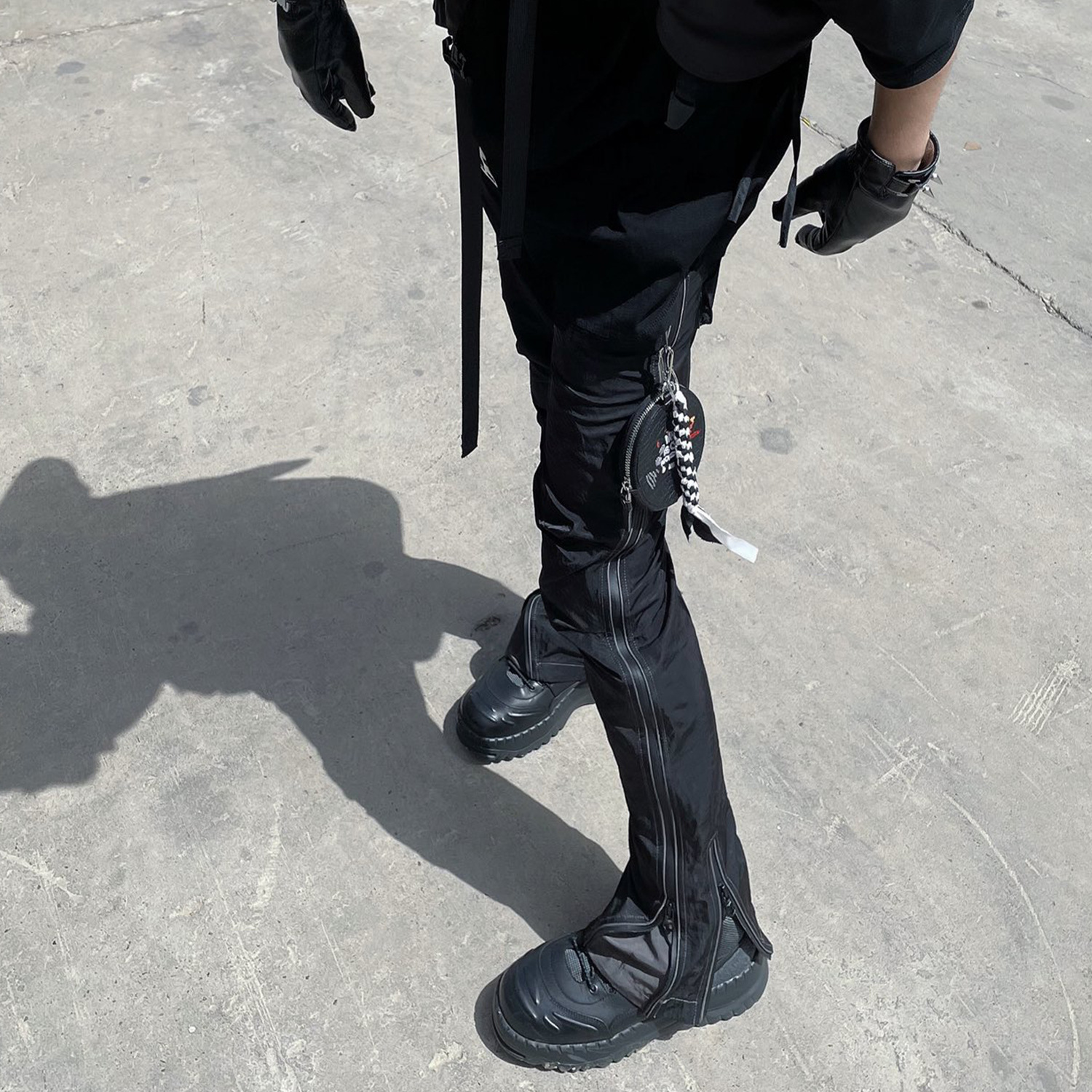 Men's TLR Style Adjustable Nylon Casual Trousers