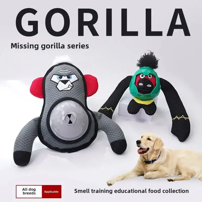 Missing Food Dog Toy Gorilla Sound Paper