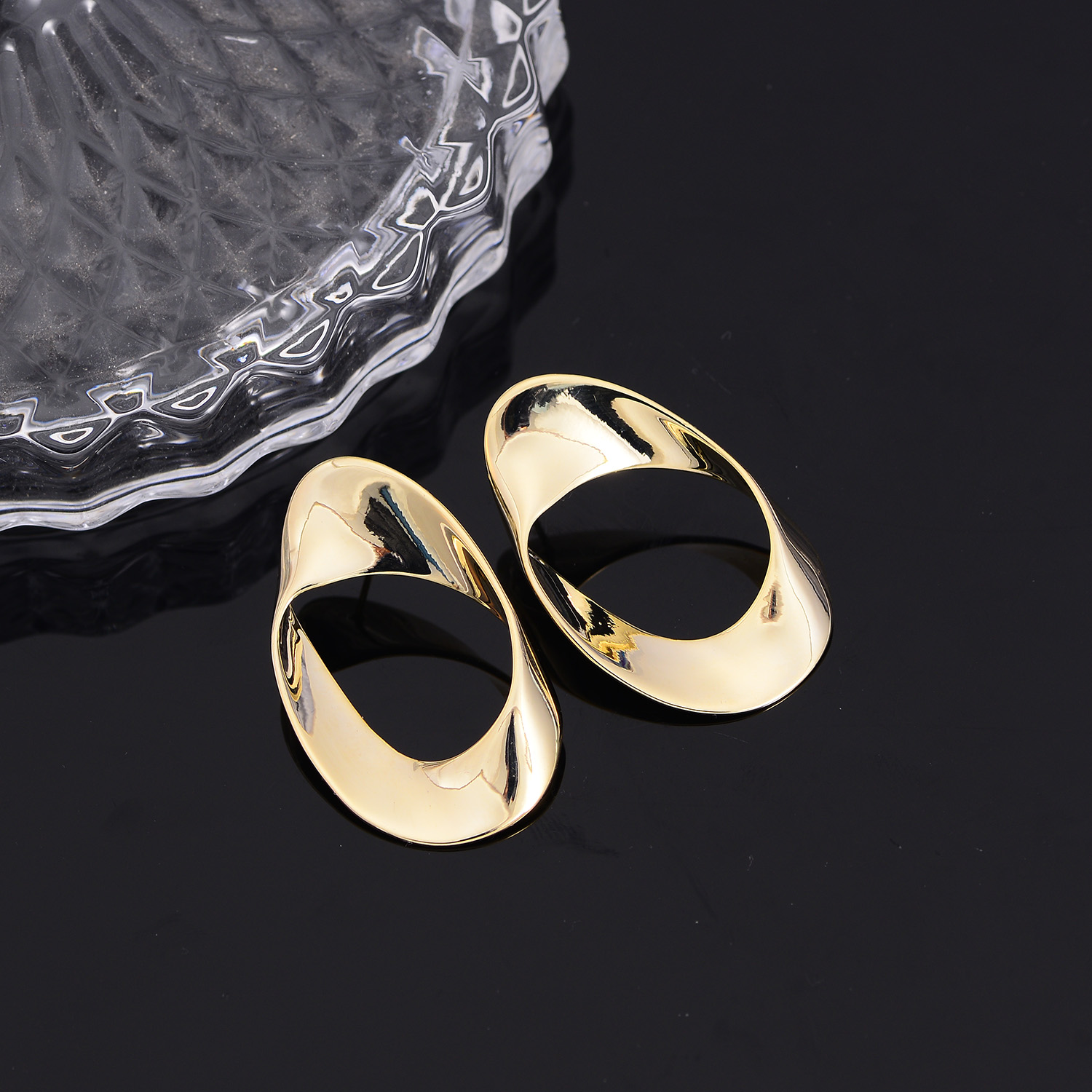 Earrings Irregular Circle Geometric Stud Earrings