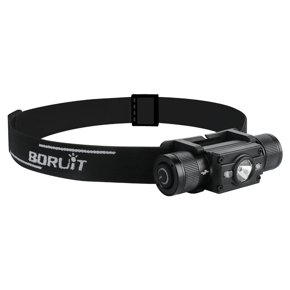 BORUiT LED Head Torch Lamp Light Rechargeable Headlight Headlamp Camping 7 Mode — image 10