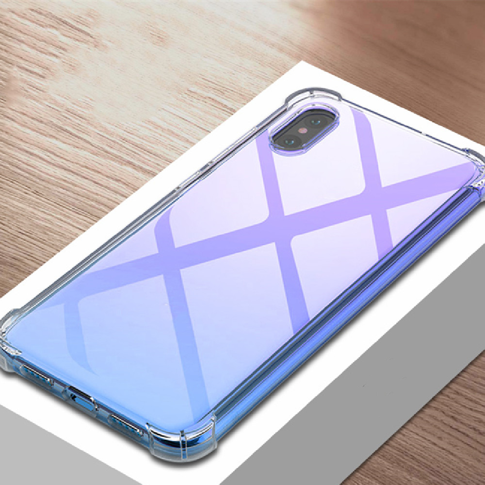 Drop-resistant Ultra-thin Protective Transparent Silicone Soft Cover
