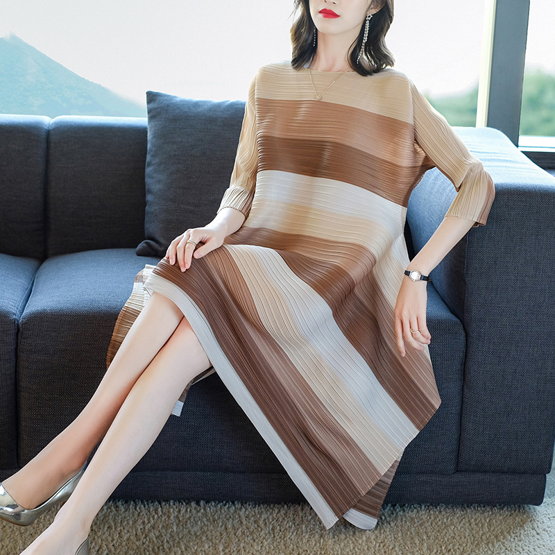 Temperament Was Thin And Belly Covering Long Skirt