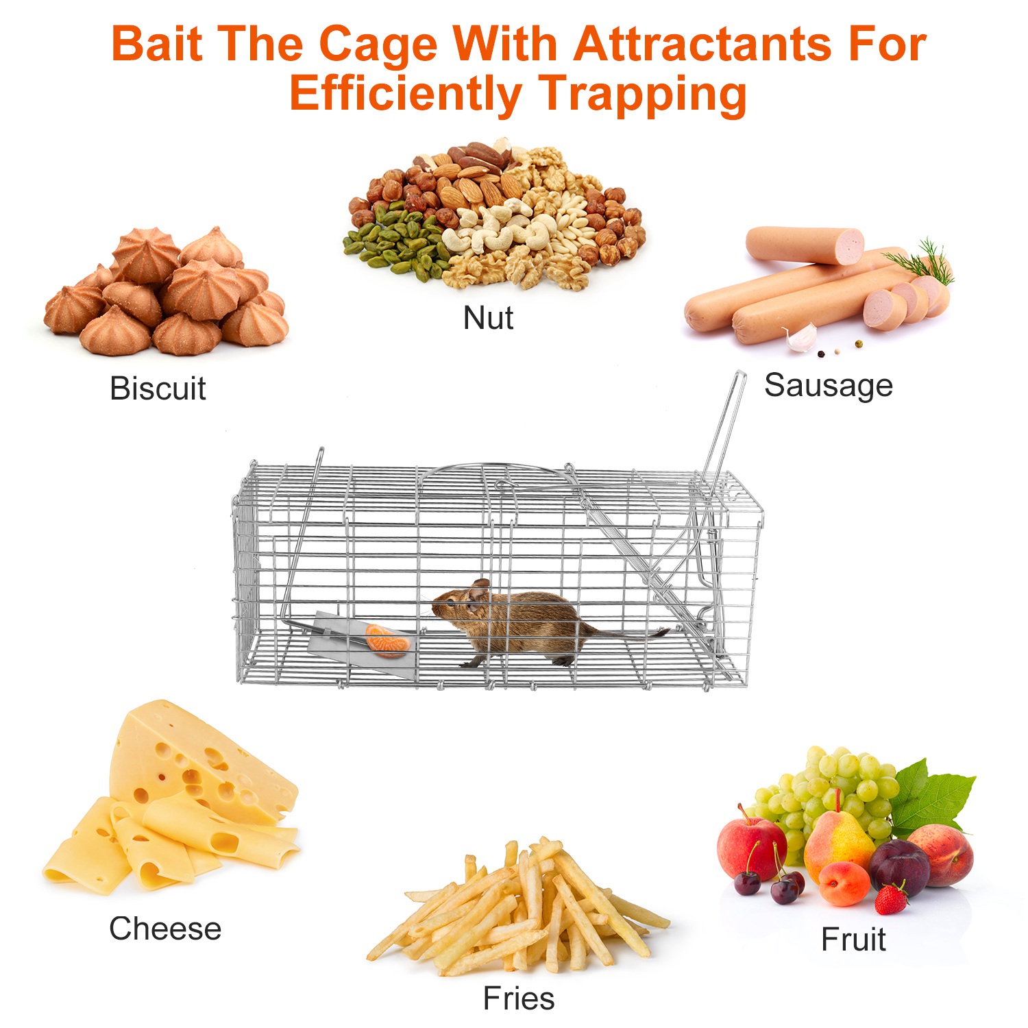 Humanized And Reusable Mouse Traps Are Safe And Suitable For Families, Children, Pets, And Easy To Install. They Are Banned From Sale On Amazon Platform