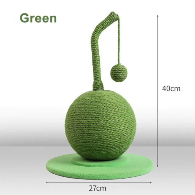 Creative Teasing Cat Claw Sharpening Artifact Interactive Toy Fruit Ball Green - Shop at LoveMi