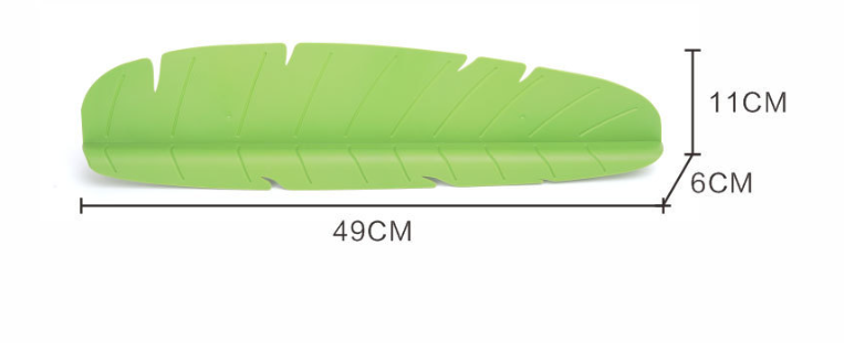 Title 6, New Leaf Shape Silicone Water Retaining Partition