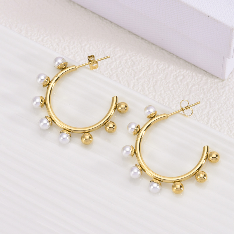 Women's Fashion Temperament Hong Kong Style All-match Ear