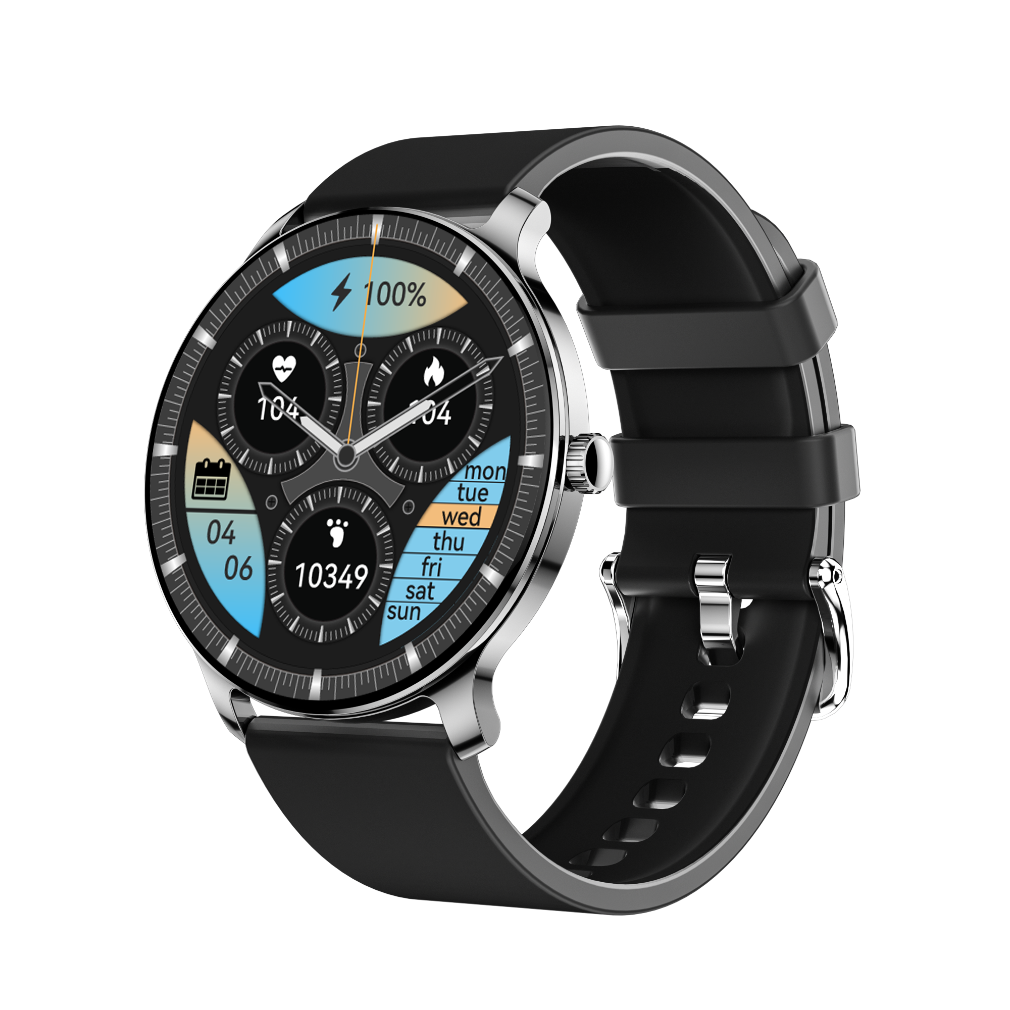 Ultra Slim Smart Watch For Men Women, 1.43 AMOLED Screen Fitness Watches , LP67 Outdoor Watch For Android Ios - Image 1