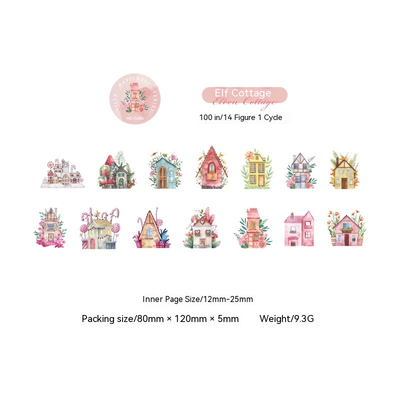 Retro Collage Notebook DIY Decorative Material Stickers - Image 13