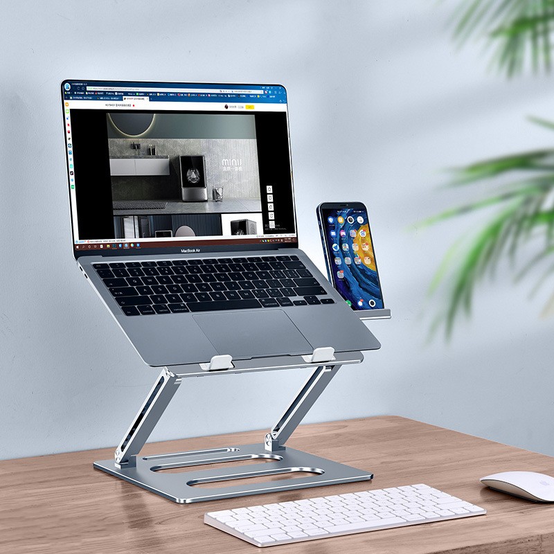 Title 4, Metal Laptop Stand Office Adjustable Lift Table...