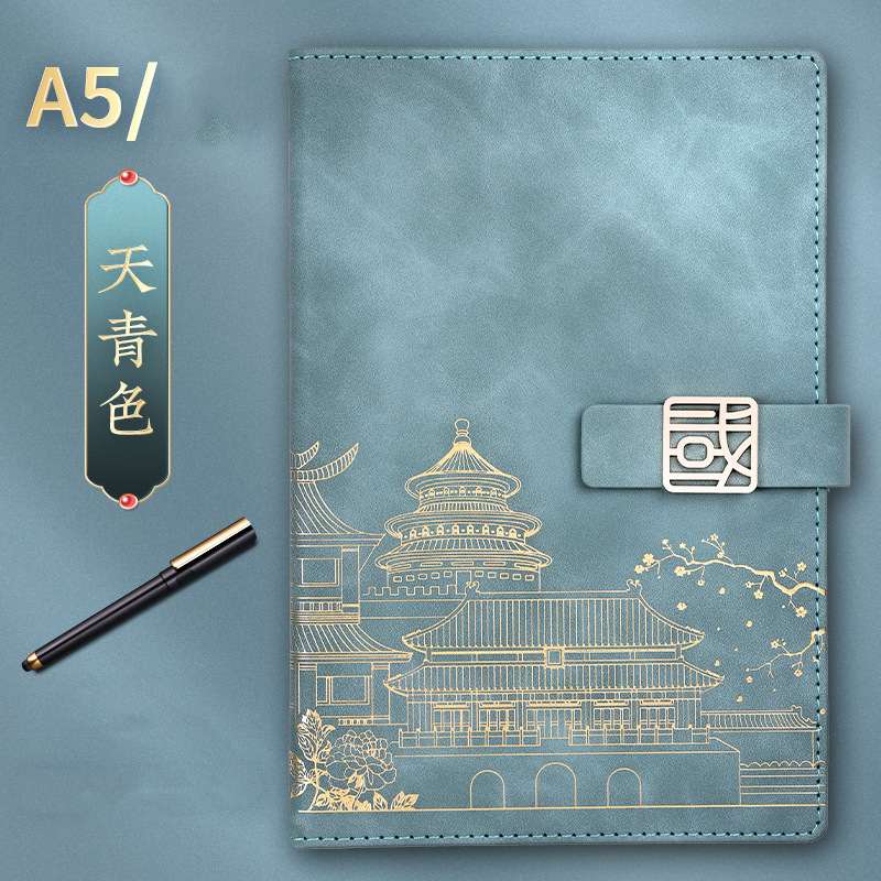 Chinese Style Palace Museum A5 Notebook Gift Box Set - Image 6