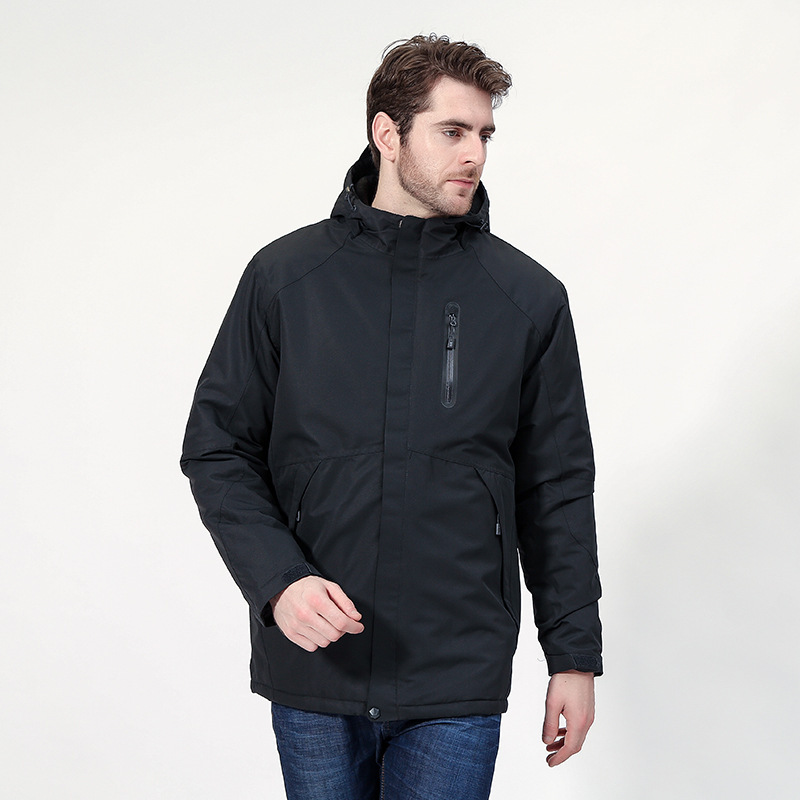 Men's And Women's Outdoor Heating Waterproof Jacket Warm