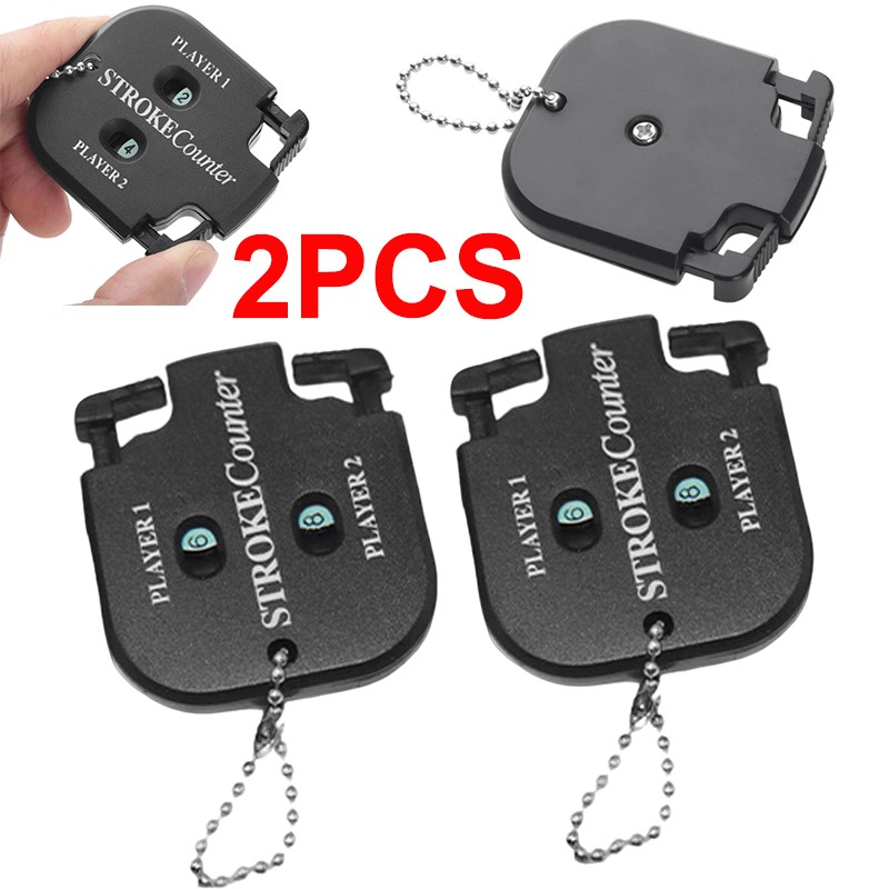 2pcs Golf Score Indicator Counter Clicker Handy Count Shot For Competitions — image 3