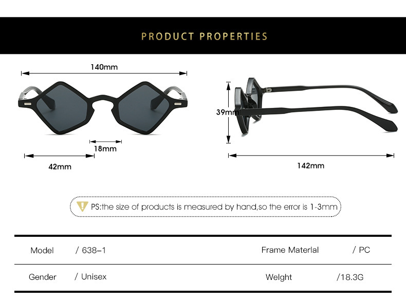 Title 1, Kadın Moda Geometrik Üçgen Gözlük. Net görüş ve...