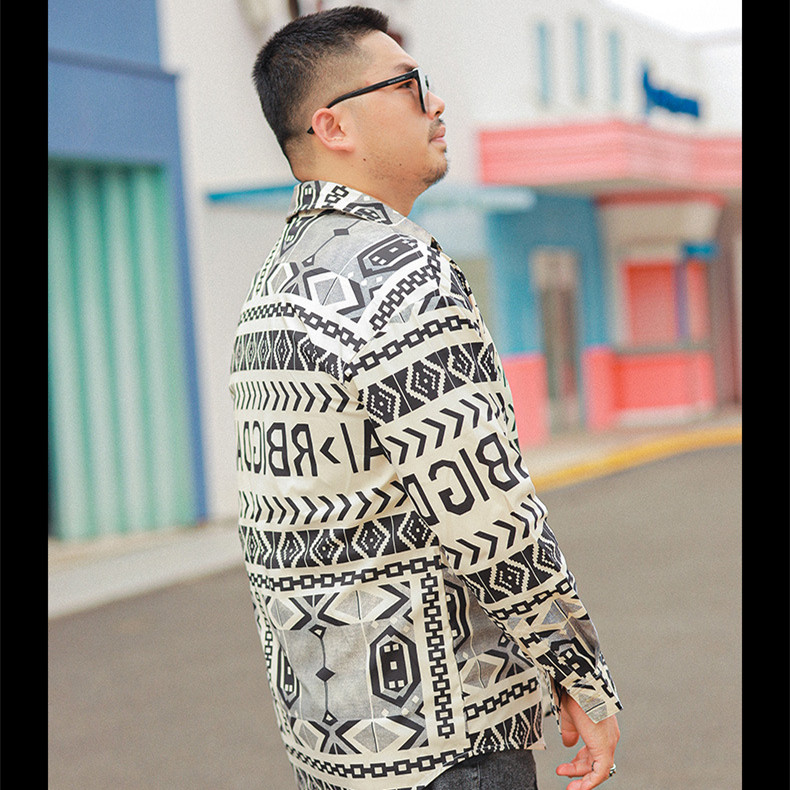 Fat Cardigan Jacket Plus Fat To Increase Loose Shirt