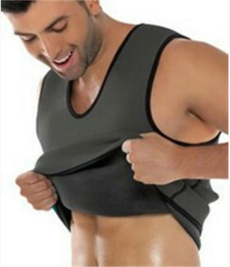 Men's Body Sculpting Vest, Waist And Abdomen, Sweaty Sportswear