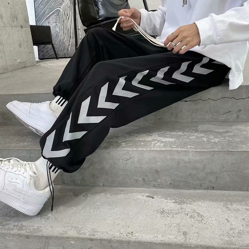 Fashion Men's Casual Drape Trousers