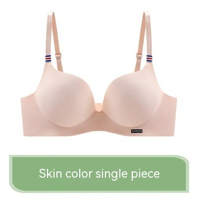 Title 6, Ice Silk Chest Gather Sexy Bra enhances your cu...