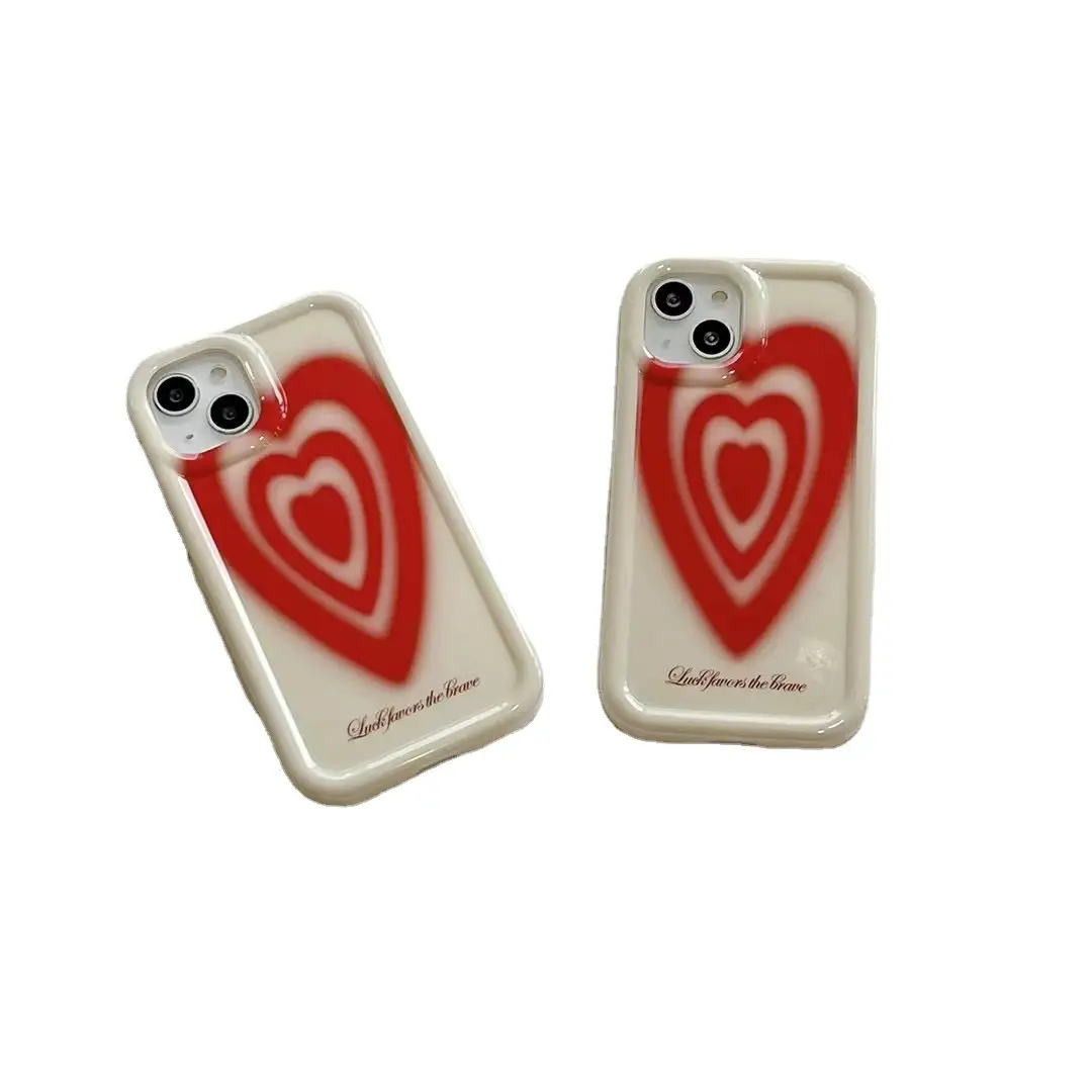 Small Red Big Love Phone Case