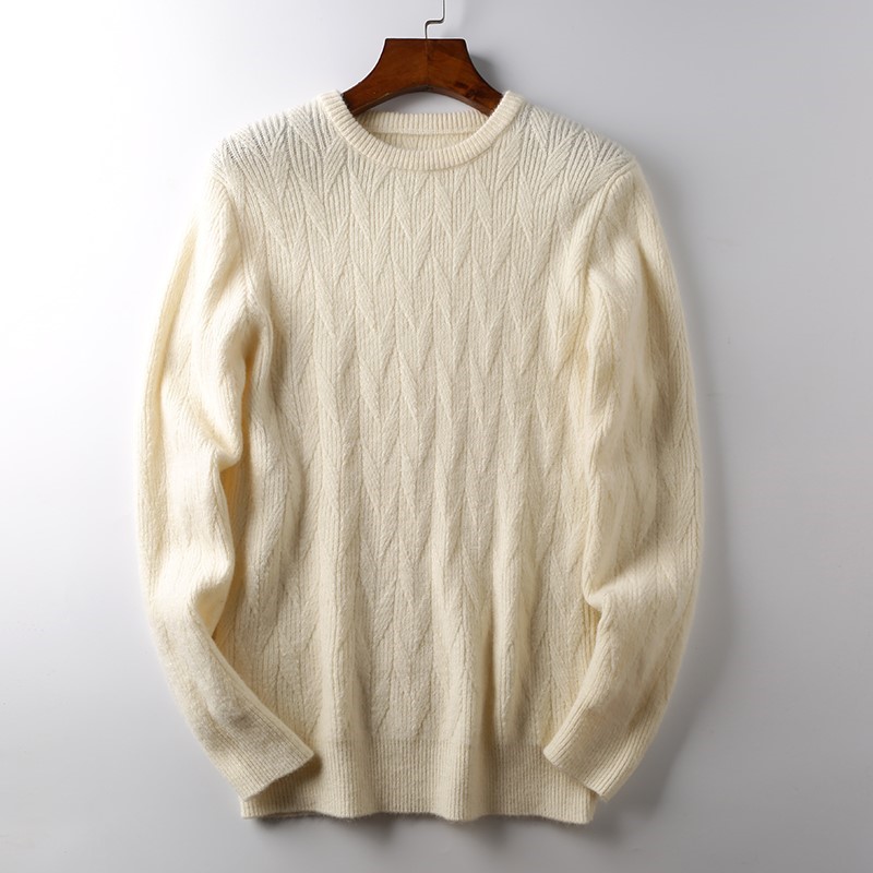 Men's And Women's Round Neck Comfortable All-match Knit Sweater