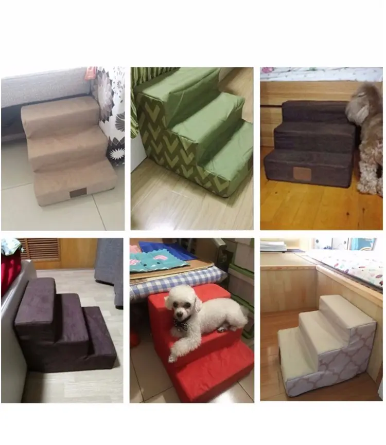 Pet Dog Stairs Climbing Sponge Steps