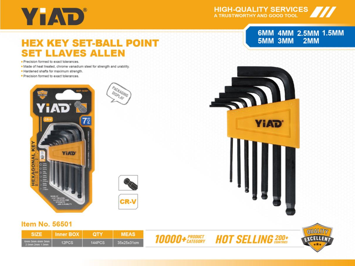 7pc Hexagonal Ball Head, Only Support Self-pickup, Please Note That Free Shipping Is For Anti-bidding Price