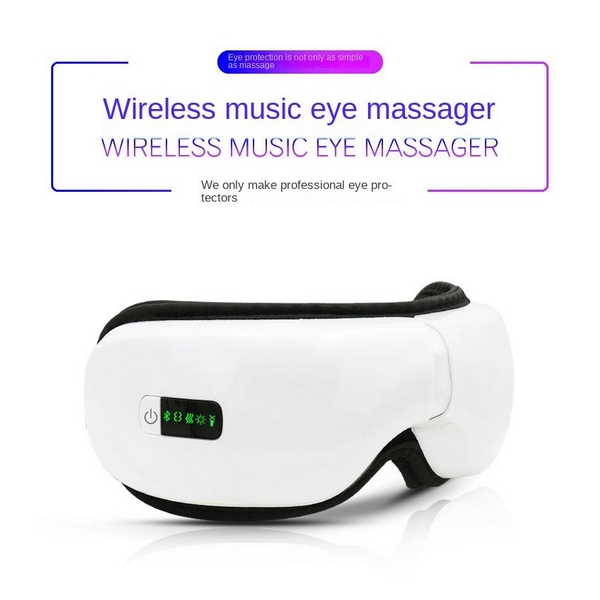 Heat Eye Massager with Music, Rechargeable. Health and wellness for your eyes. Spending hours working on the laptop or phone can cause fatigue for your eyes and mind. Fortunately, there are things you can do to alleviate headaches and provide relaxation. 