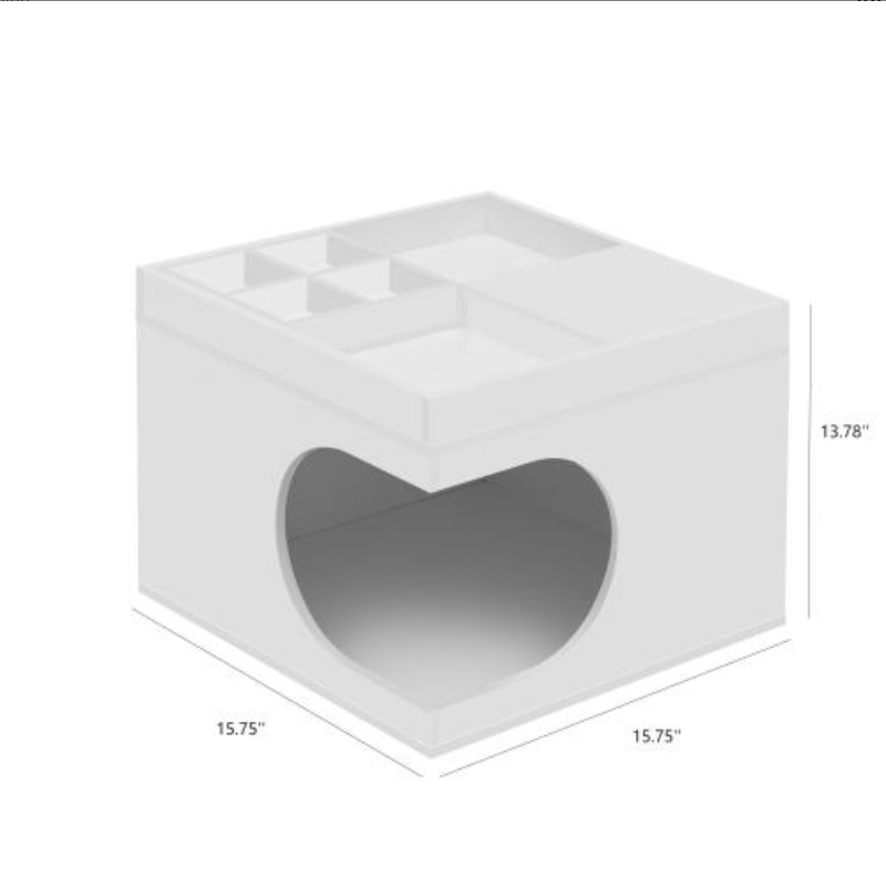 Suitable For Small And Medium sized Multi functional Cat Stations White - Shop at LoveMi