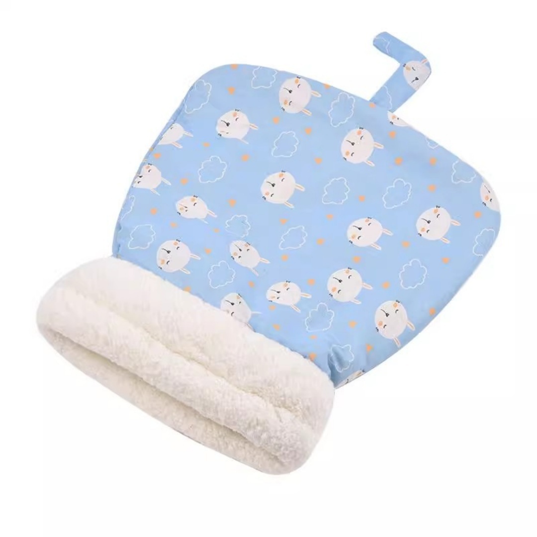 Thickened Cute Cartoon Enclosed Cat Sleeping Bag For Autumn Winter