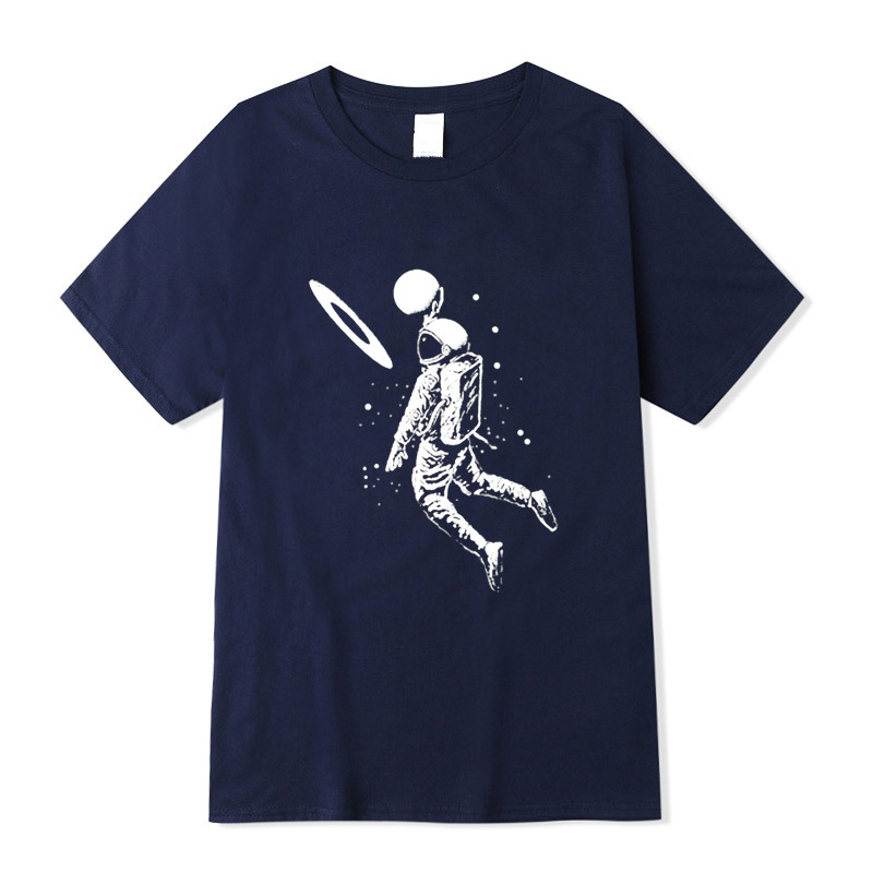 Title 4, New Short Sleeve Top T-Shirt Spaceman Print. Co...