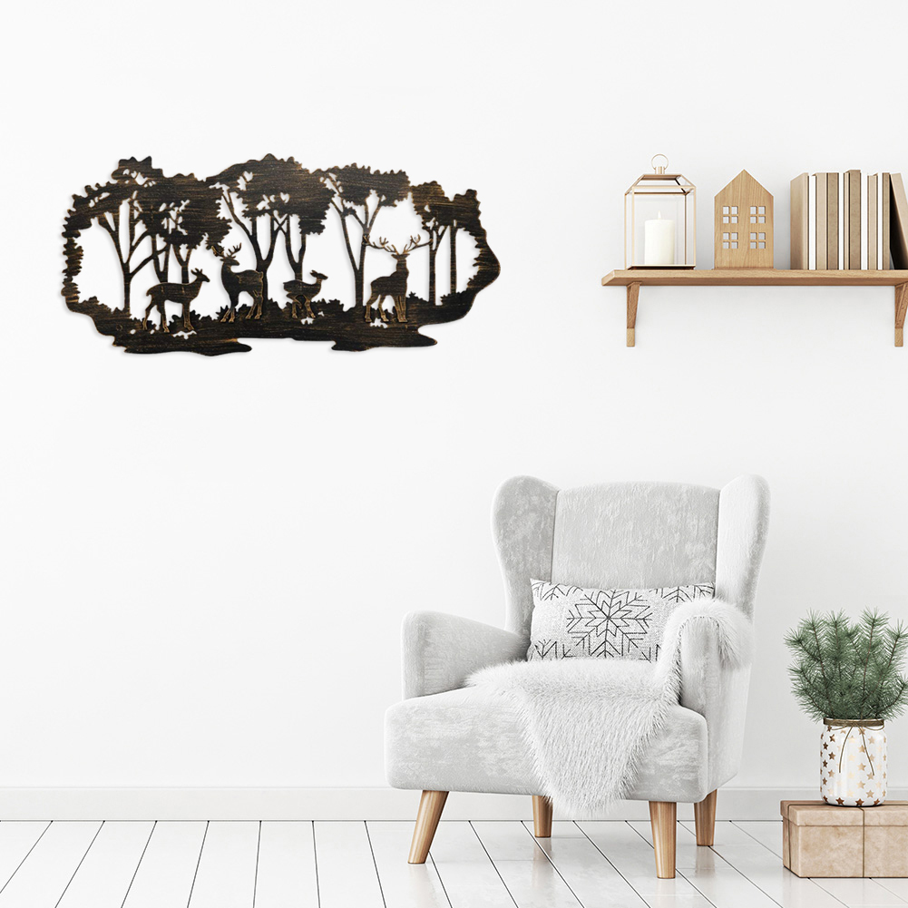 Metal Deer Wall Art